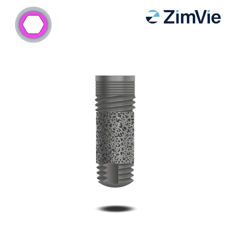 Zimmer Ø 4,7 mm Trabecular Metal Implantat (Int Hex, 4,5 mm) | ohne Kragen | Länge: 10,0 mm Zimmer Ø 4,7 mm Trabecular Metal Implantat (Int Hex, 4,5 mm) | ohne Kragen | Länge: 10,0 mm